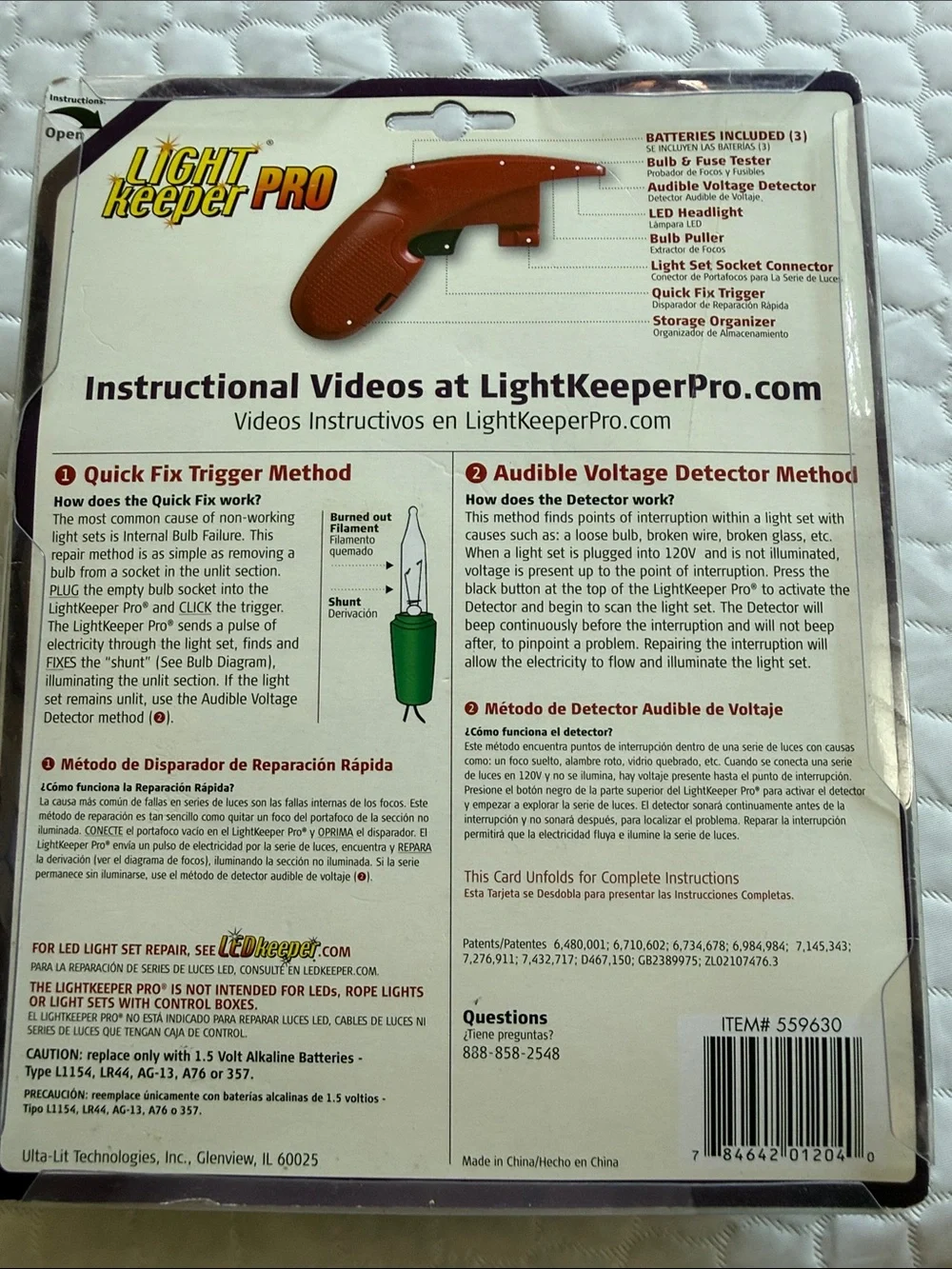 Lightkeeper Pro The Complete Tool To Fix Incandescent Christmas Bulb Light Sets - Picture 2 of 2